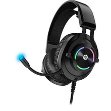 Load image into Gallery viewer, HP Gaming Xbox One Headset with Mic, Gaming Headphones for PS4, PC, Laptop, Nintendo Switch with Noise Cancelling Microphone, Wired Over Ear Head Set with LED Lights
