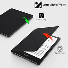Load image into Gallery viewer, Soke Case for All-New Kindle Paperwhite,(Only Fit 11th Generation-2021 Release),Premium Slim Folio Cover with Auto Wake/Sleep for Kindle Paperwhite &amp; Signature Edition 6.8" E-Reader,Black
