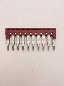 Dinkle DSS2.5N-10P DIN Rail Terminal Block Press-Fit Jumper (Pack of 10)