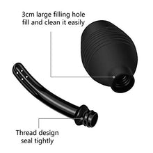 Load image into Gallery viewer, OTBBA Enema kit with Lubricant - Douche for Men Certificate Medical Douche Bulb for Women Comfortable Anal Douche Enema Bulb 10 Ounce

