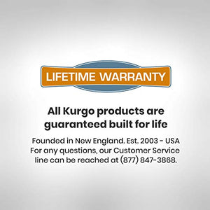 Kurgo Dog Harness | Pet Walking Harness | No Pull Harness Front Clip Feature for Training Included | Car Seat Belt | Tru-Fit Quick Release Style | Large | Grey