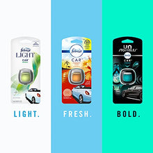 Load image into Gallery viewer, Febreze Unstopables Car Air Freshener, Unstopables Fresh Scent, Odor Eliminator for Strong Odor Car Vent Clips, .07 Fl Oz (3 Count)

