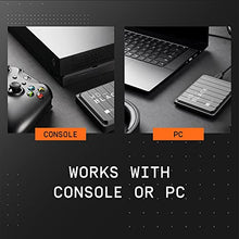 Load image into Gallery viewer, WD_BLACK 2TB P10 Game Drive - Portable External Hard Drive HDD, Compatible with Playstation, Xbox, PC, &amp; Mac - WDBA2W0020BBK-WESN
