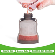 Load image into Gallery viewer, haakaa Yummy Pouch Reusable Baby Food Pouch, Baby Food Storage Toddler Kids Squeezable Pouch, Washable Freezer - Make Homemade Organic Food for Babies/Toddlers, 4.4oz, 2 Pack
