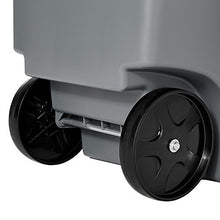 Load image into Gallery viewer, Rubbermaid Commercial Products Brute Rollout Plastic Trash/Garbage Can/Bin with Wheels, 65 GAL, for Restaurants/Hospitals/Offices/Back of House/Warehouses/Home, Gray (FG9W2100GRAY)
