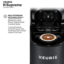 Load image into Gallery viewer, Keurig K-Supreme Coffee Maker, Single Serve K-Cup Pod Coffee Brewer, Black &amp; My K-Cup Universal Reusable Filter MultiStream Technology - Gray
