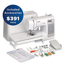 Load image into Gallery viewer, Brother CP100X Computerized Sewing and Quilting Machine, White
