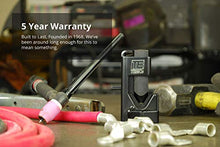 Load image into Gallery viewer, TEMCo Hammer Lug Crimper Tool V2 with holes for bench mounting (Crimps Battery and Welding cables 8 AWG TO 4/0 Wire Gauge)
