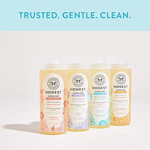 The Honest Company Truly Calming Lavender Bubble Bath Tear Free Kids Bubble Bath Naturally Derived Ingredients & Essential Oils Sulfate & Paraben Free Baby Bath 12 Fl. Oz.