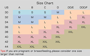 Suekaphin Nursing Bra 5pack Wireless Deep V Neck Maternity Nursing Bra Bralette Sleeping Breastfeeding with Extra Extenders,Medium,Melange-A