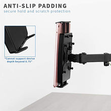 Load image into Gallery viewer, VIVO Universal VESA Mount Adapter for Tablets, 2-in-1 Laptops, &amp; 15.6 inch Portable Monitors, Max VESA 100x100, Adjustable Laptop Holder, Black, MOUNT-UVM02
