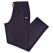 Load image into Gallery viewer, Fila Men Lightweight Active Big and Tall Sweatpants for Men Lounge Sweatpants Charcoal Heather
