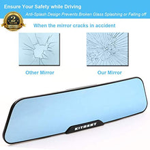 Load image into Gallery viewer, KITBEST Anti Glare Rear View Mirror and Car Trash Can
