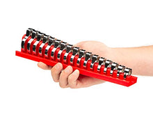 Load image into Gallery viewer, TEKTON 3/8 Inch Drive Crowfoot Wrench Set, 30-Piece (5/16-1 in, 8-24 mm) - Racks | WCF92301
