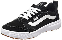 Load image into Gallery viewer, Vans Men's Low-Top Trainers Sneaker, Suede Canvas Black White, 10.5
