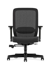 Load image into Gallery viewer, HON BSXVL721LH10 Exposure Mesh Task Computer Chair with 2-Way Adjustable Arms for Office Desk, Black (HVL721), Back
