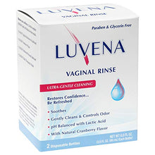 Load image into Gallery viewer, LUVENA Daily Personal Feminine Rinse - Ultra Gentle Wash to Maintain Freshness &amp; Resist Odor - pH Balanced, Paraben Free, Gynecologist Tested - Soothing &amp; Moisturizing (2 Pack, 3oz Bottles)
