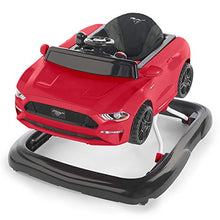 Load image into Gallery viewer, Bright Starts 3 Ways to Play Walker - Ford Mustang, Ages 6 Months +, Red
