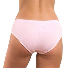 Load image into Gallery viewer, Alyce Ives Intimates Pack of 12 Womens Seamless No Show Bikini with Polka Dots &amp; Stripes
