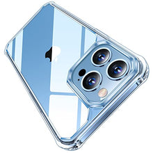 Load image into Gallery viewer, VANMASS Crystal Protective Designed for iPhone 13 Pro Max Case 6.7”, [Military Grade Shockproof] [Optical Research Clear Material] Anti-Yellow Slim Thin Soft Phone Case for iPhone 13 Pro Max
