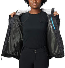 Load image into Gallery viewer, Columbia Women&#39;s Kaleidaslope II Jacket, Black, 2X
