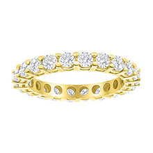 Load image into Gallery viewer, 2 Carat (ctw) 14K White Gold Round Diamond Ladies Eternity Wedding Anniversary Stackable Ring Band Value Collection
