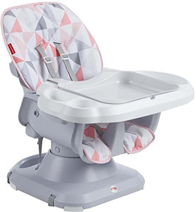 Fisher-Price SpaceSaver High Chair, Rosy Windmill