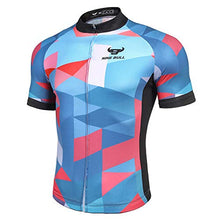 Load image into Gallery viewer, Men's Cycling Jersey Set - Reflective Quick-Dry Biking Shirt and 3D Padded Cycling Bike Shorts
