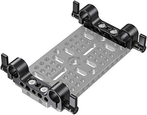 SMALLRIG Super Lightweight 15mm Railblock with 1/4"-20 Thread for RED and Other 15mm DSLR Camera Rig - 942