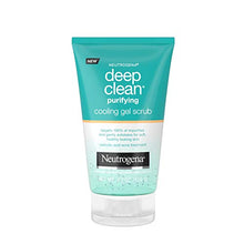 Load image into Gallery viewer, Neutrogena Deep Clean Purifying Cooling Gel and Exfoliating Face Scrub, 4.2 oz
