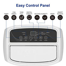 Load image into Gallery viewer, Shinco 2,000 Sq.Ft Dehumidifier for Basements, Home, Office, Bedroom, Bathroom, Laundry room and Garage. Auto or Manual Drain, Quietly Remove Moisture &amp; Control Humidity
