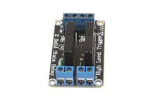 Load image into Gallery viewer, NOYITO 2-Channel Solid State Relay Module High-level Trigger DC Control AC Load AC 240V 2A for PLC Automation Equipment Control, Industrial Control, Circuit Modification(2-Channel 12V)
