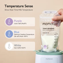 Load image into Gallery viewer, Momcozy Portable Bottle Warmer for Travel &amp; Momcozy Breastmilk Storing Bags 120pcs
