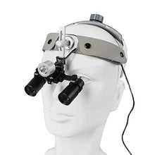 Load image into Gallery viewer, Rong-- Binocular Loupes 4× Optical Glasses Dental Magnifying Glass Surgical Medical Headband Magnifier with LED Headlight Lamp
