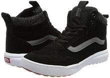 Load image into Gallery viewer, Vans Men's Hi-Top Trainers Sneaker, Suede Black Pewter, 11

