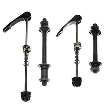 Load image into Gallery viewer, CYSKY Bike Axle Quick Release Skewer Front Rear Bicycle Axle Wheel Hub Fit for Road Bike, Mountain Bike, MTB, BMX (1 Pair)
