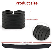 Load image into Gallery viewer, SINGARO Car Rear Bumper Protector, Car/SUV Universal Rubber Anti-Scratch Trunk Exterior Accessories（Black）
