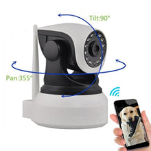 Load image into Gallery viewer, Dog Monitor Camera Monitor Check On Your Pet from Anywhere Any Time Pan Tilt The Camera from Your Smart Phone Dog Cameras with Phone App Two Way Audio HD Indoor WiFi IP Camera 2.4ghz Not 5g
