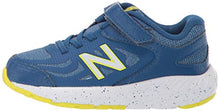 Load image into Gallery viewer, New Balance Kid&#39;s 519 V1 Alternative Closure Running Shoe, Andromeda Blue, 3 M US Infant
