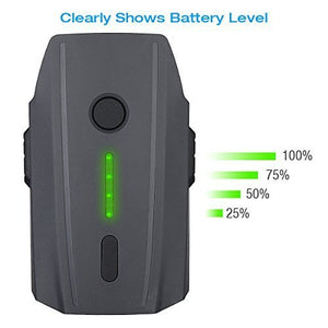 Powerextra Mavic Pro Battery, 2-Pack 11.4V 3830 mAh LiPo Intelligent Flight Battery + Battery Safe Bag Replacement for Mavic Pro & Platinum & Alpine White Drone (Not Fit for Mavic 2)