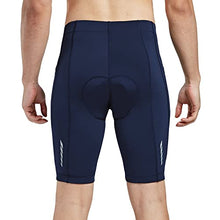 Load image into Gallery viewer, BALEAF Men's Cycling Shorts 3D Padded Road Bike Bicycle Riding Tights MTB Cycle Gravel Biking Pockets UPF 50+ Black Size L
