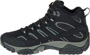 Merrell Women's Moab 2 Mid GTX Hiking Boot Black 6.5 B(M) US