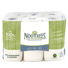 Load image into Gallery viewer, NooTrees Bamboo 3-ply Bathroom Tissue, 220 Sheets, 12 Rolls, Ecofriendly,100% Sustainable, Hypoallergenic, Ultra Absorbent Velvety Soft, FSC Certified Bamboo Toilet Paper
