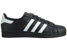 Load image into Gallery viewer, adidas Originals mens Superstar Sneaker, Core Black/White/Core Black, 9.5 US
