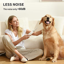 Load image into Gallery viewer, uahpet Pet Dryer for Dog, Portable Handheld Pet Grooming Hair Dryer Less Noise Dog Blow Dryer with NTC Smart Temperature Control High Velocity Pet Force Dryer for Household Travel Camping
