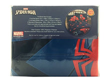 Load image into Gallery viewer, Jay Franco Spiderman Saving The Day 4 Piece Full Sheet Set (Offical Marvel Product), Blue
