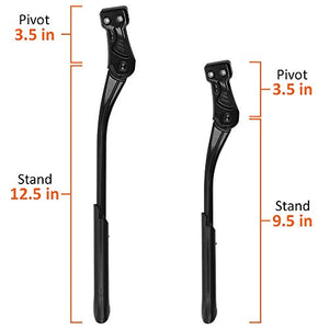 BV Adjustable Rear Mount Bicycle Bike Kickstand for 24" - 29" Mountain Bike/Road Bike/BMX/MTB
