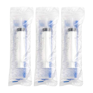 DEPEPE 8 Packs 60ml Large Plastic Catheter Tip Syringe with Caps Multiple Uses for Scientific Lab, Measurement and Dispensing
