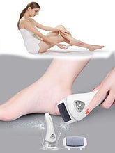 Load image into Gallery viewer, Electric Feet Callus Removers Rechargeable,Portable Electronic Foot File Pedicure Tools, Electric Callus Remover Kit,Professional Pedi Feet Care for Dead,Hard Cracked Dry Skin Ideal Gift
