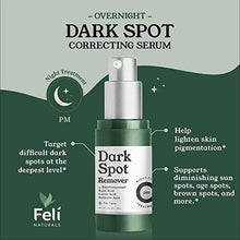 Load image into Gallery viewer, AM/PM Dark Spot Corrector Treatment - Overnight Kojic Acid Dark Spot Remover for Face /Body + AM Vitamin C Hyaluronic Acid Retinol Serum for Face, Tranexamic Acid Age Spot Acne Scar Treatment for Face

